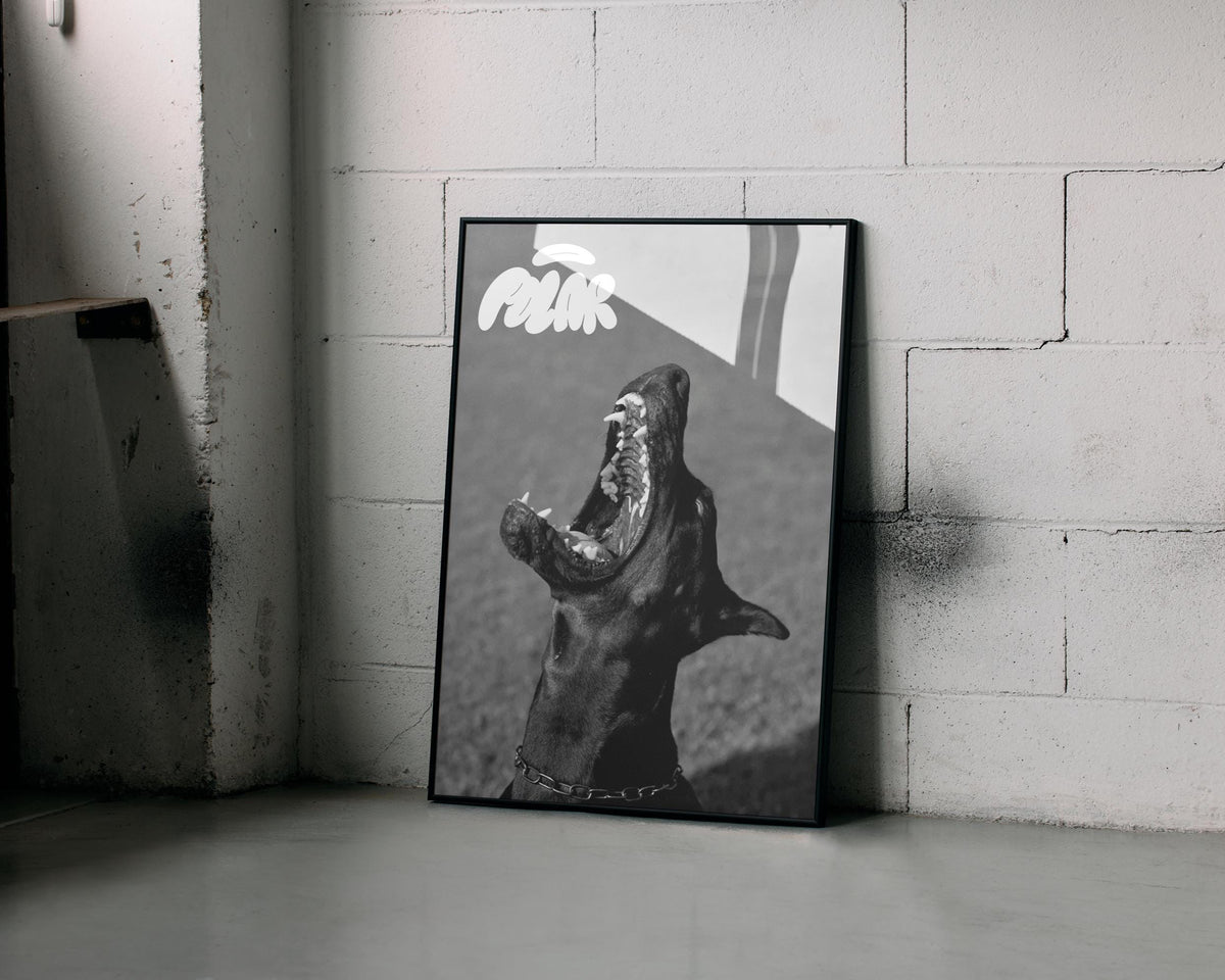 Polar Dog Print