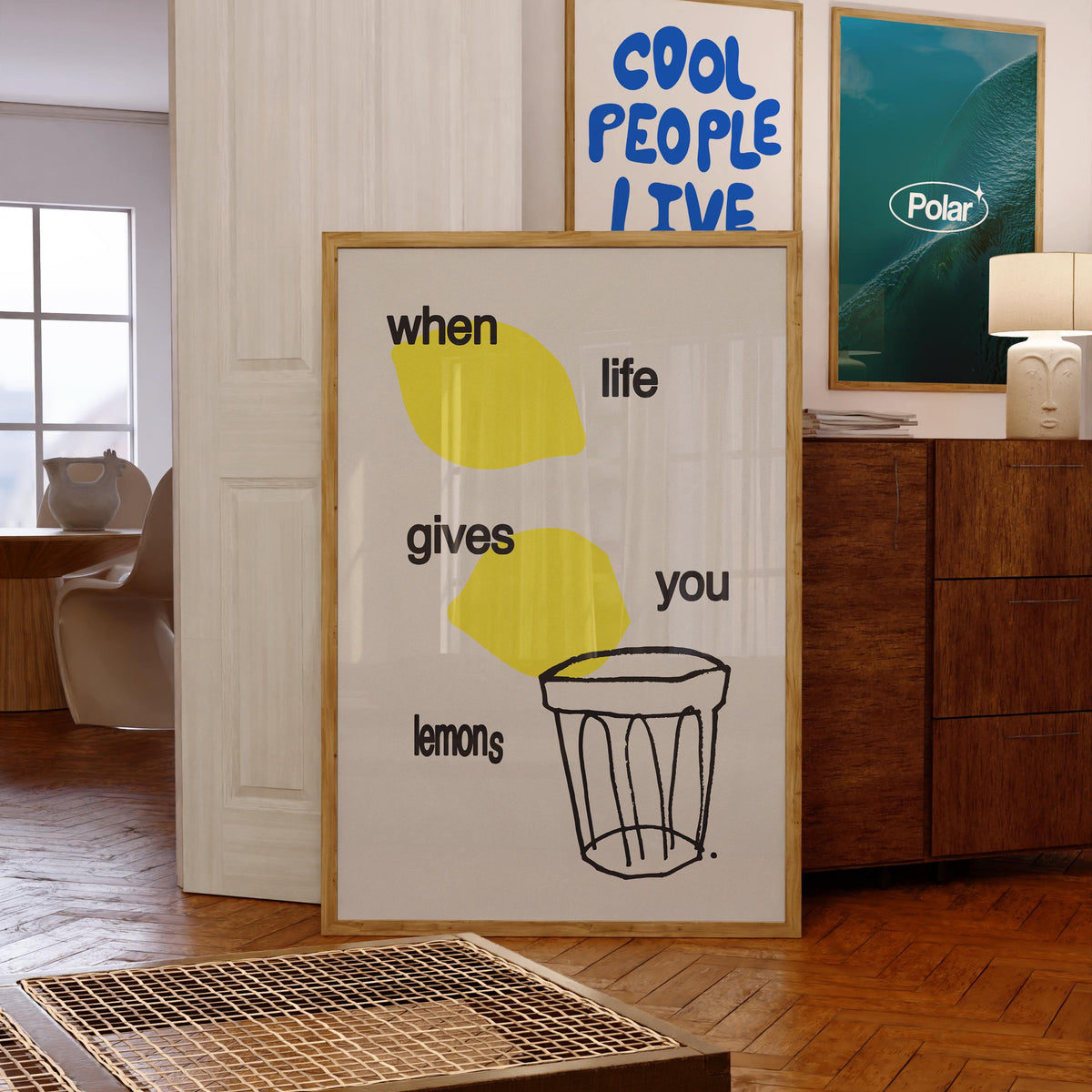 When Life Gives You Lemons Print