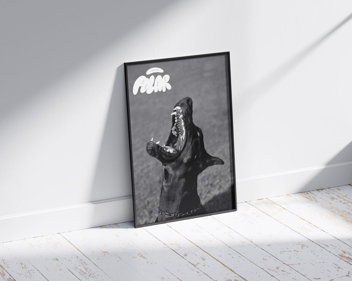 Polar Dog Print
