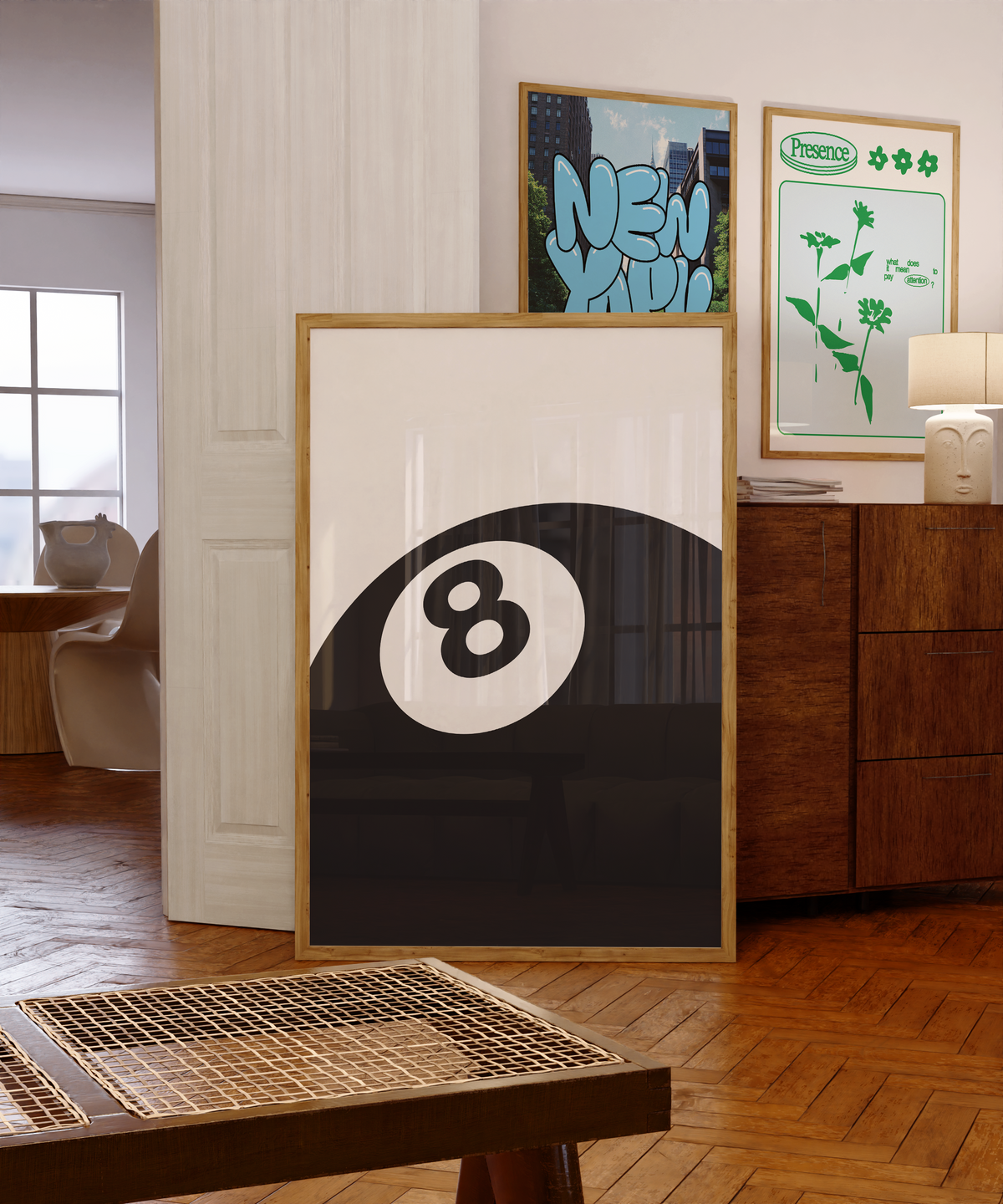 8 Ball Print
