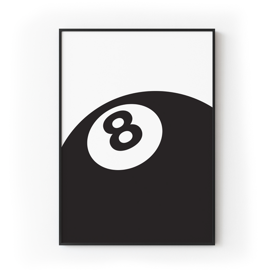 8 Ball Print