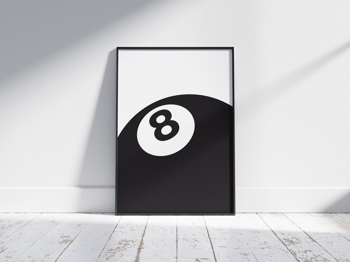8 Ball Print
