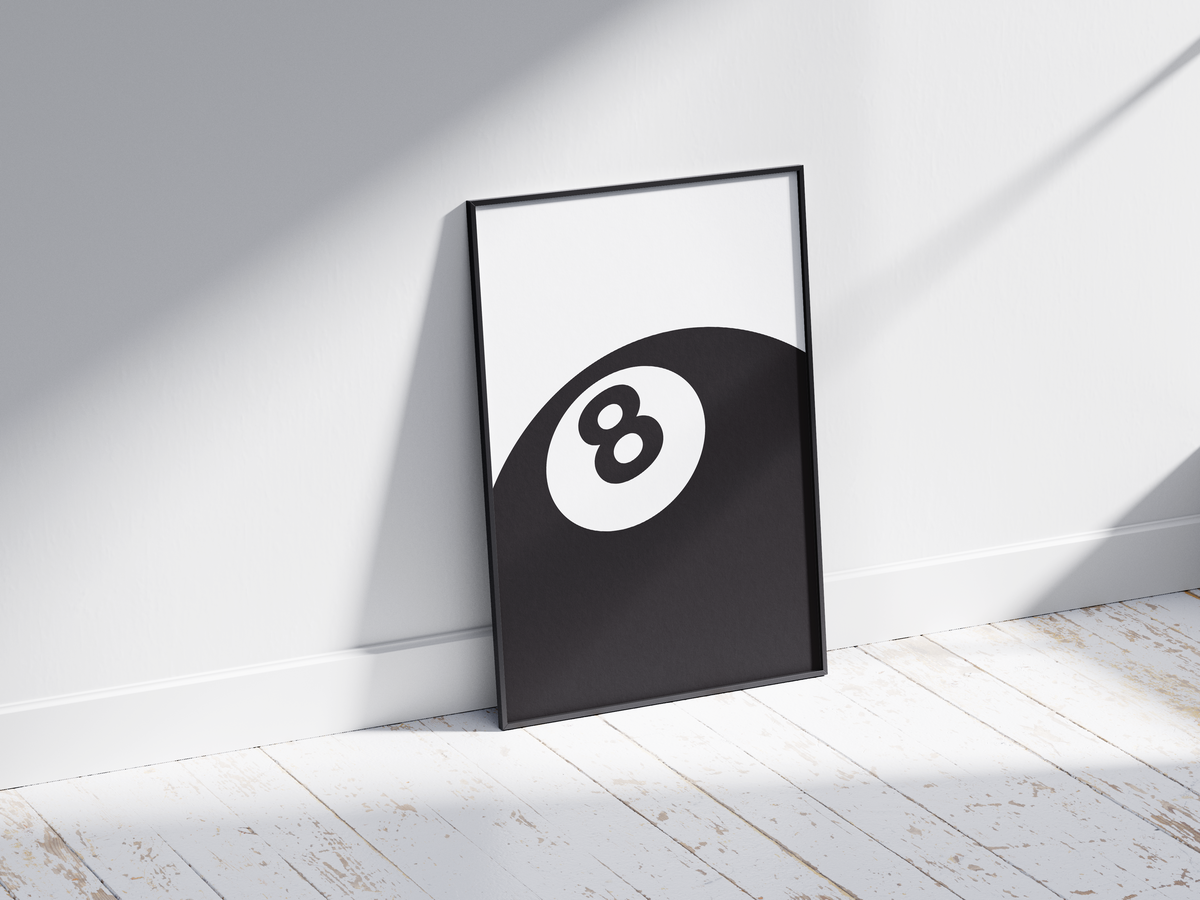 8 Ball Print
