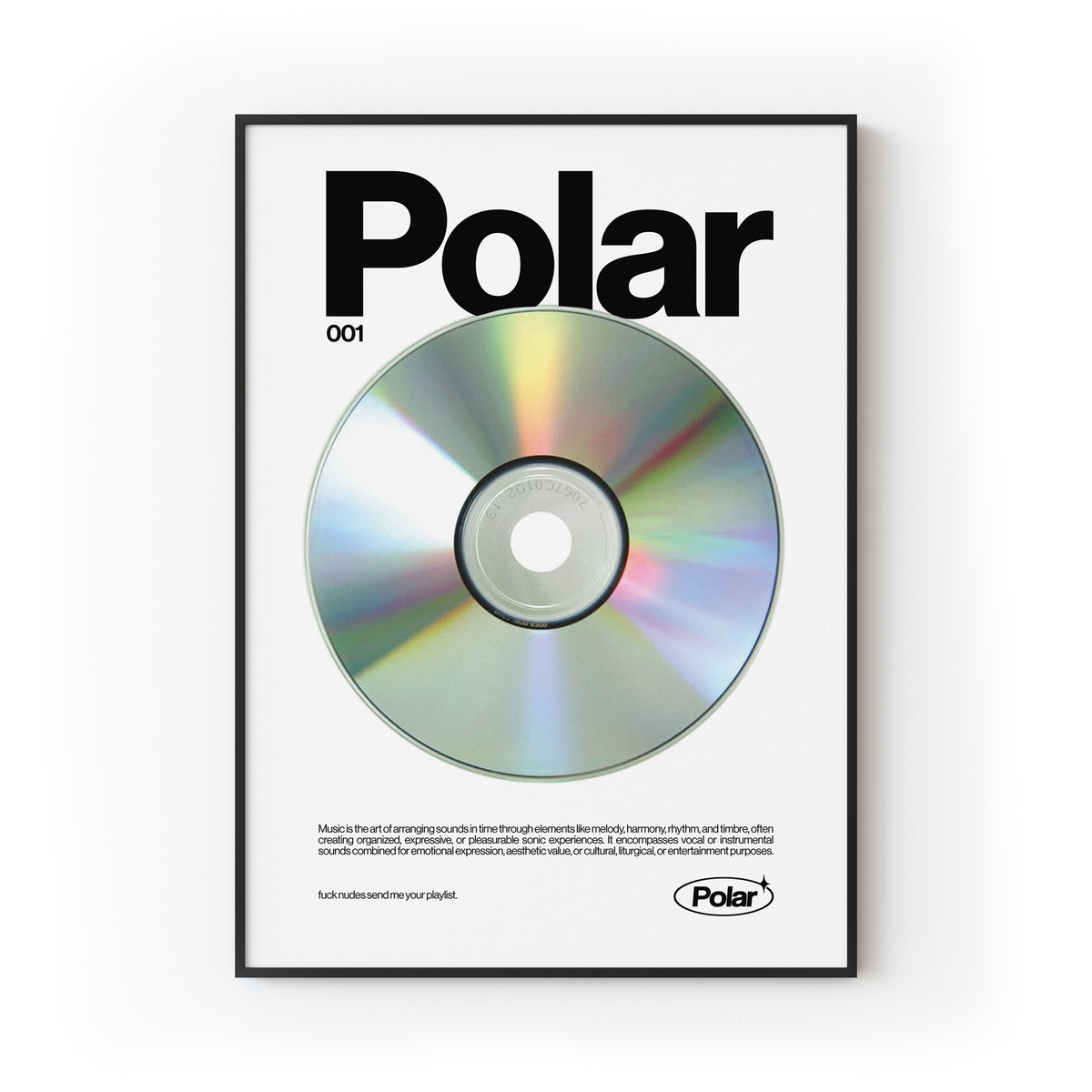 Music Disc Print