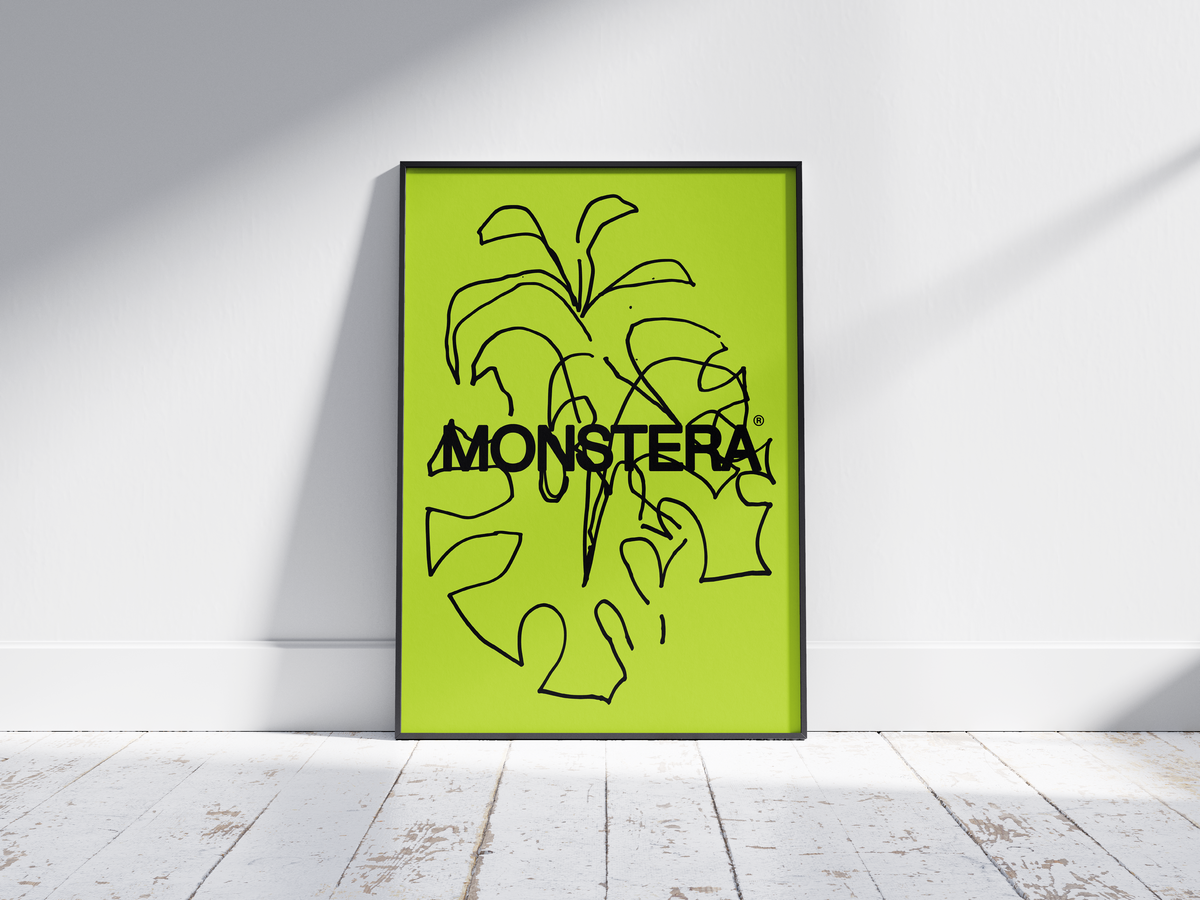 Monstera Print