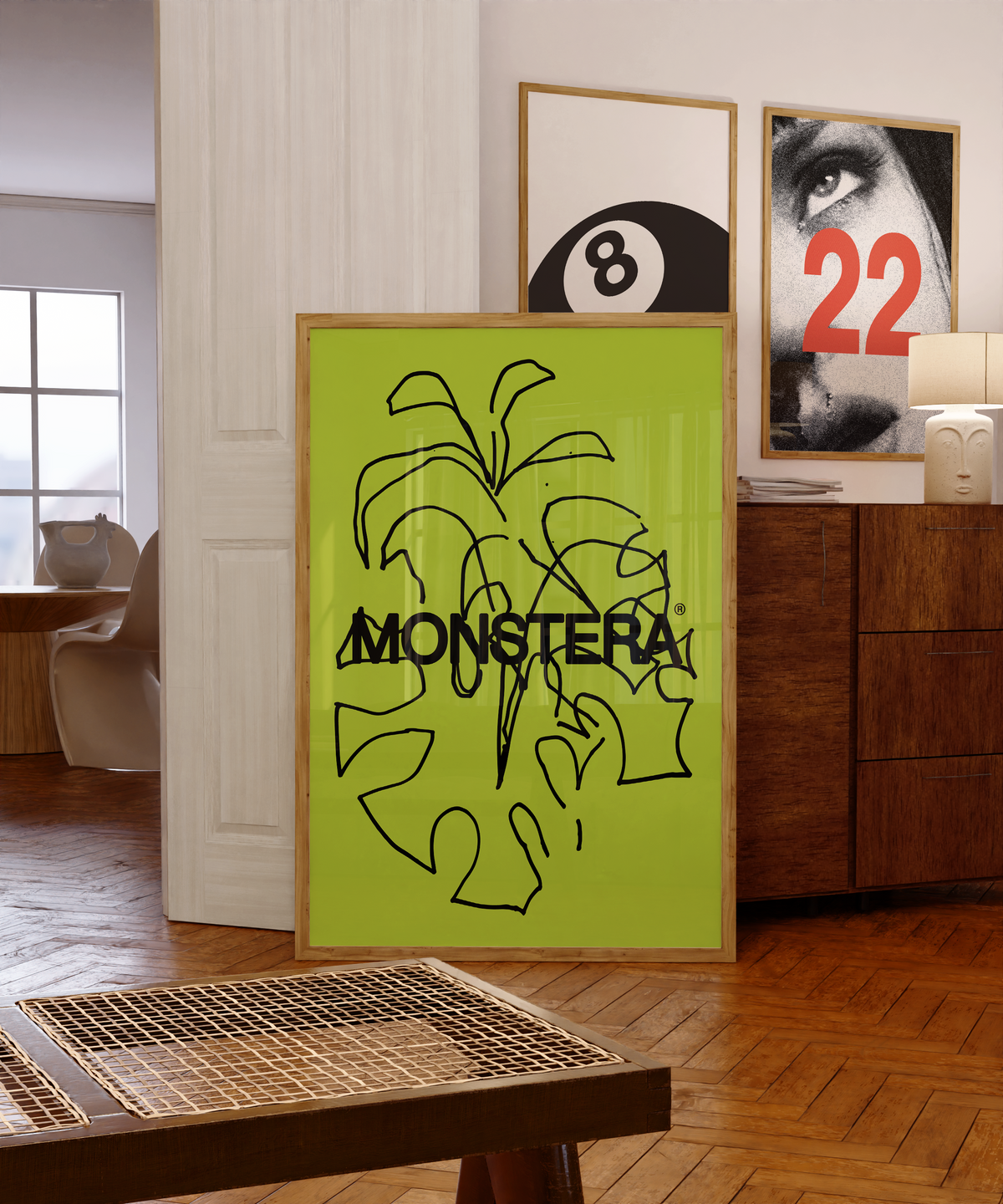 Monstera Print