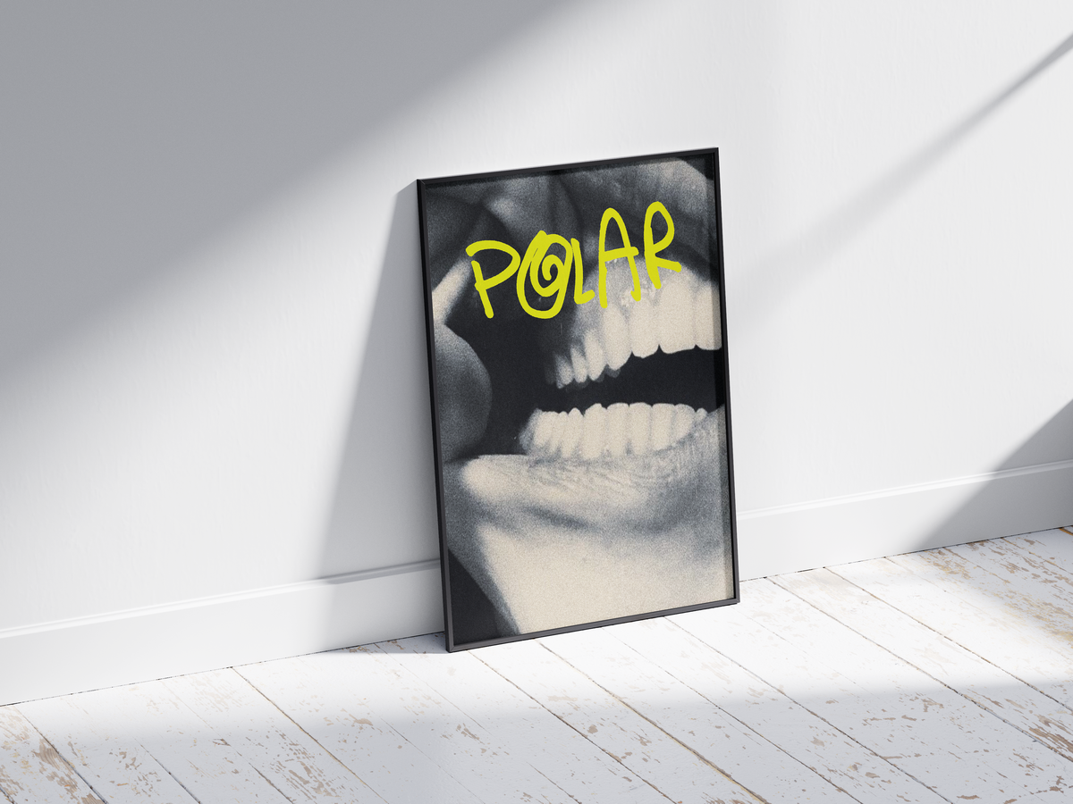 Polar Teeth Print