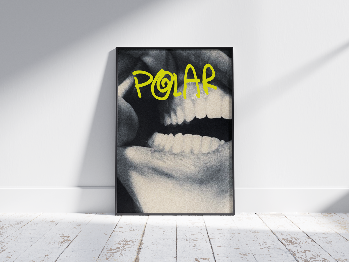 Polar Teeth Print