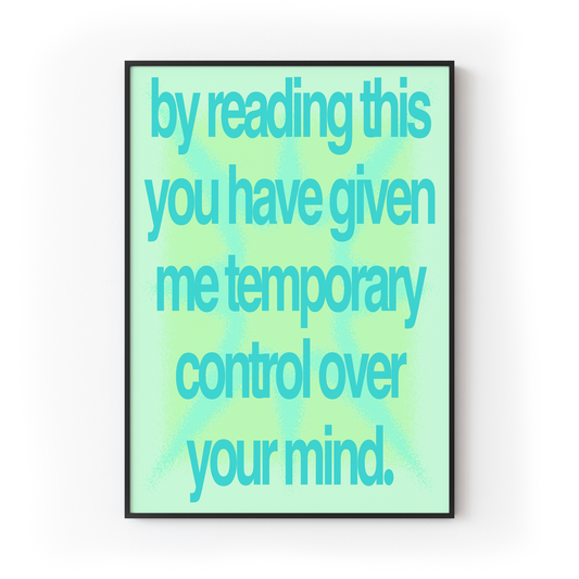 Mind Control Print