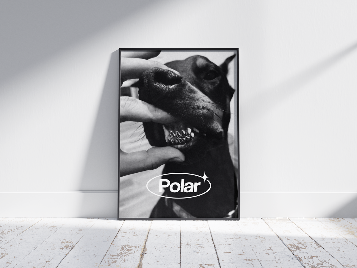 Polar Doggy Print