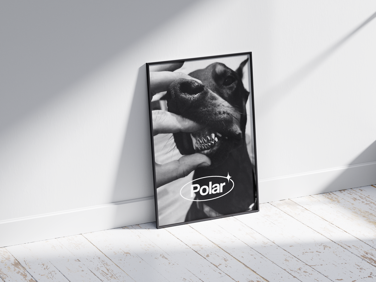 Polar Doggy Print