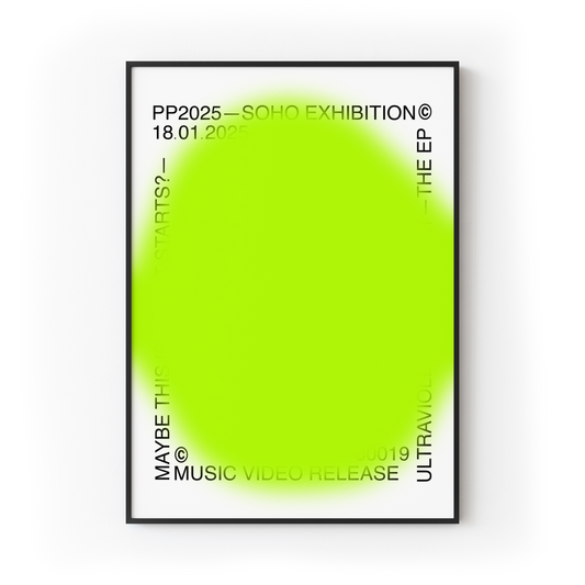 Soho Green Print