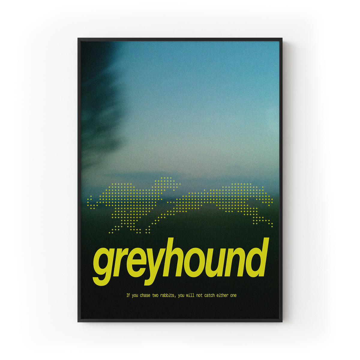 Greyhound Print