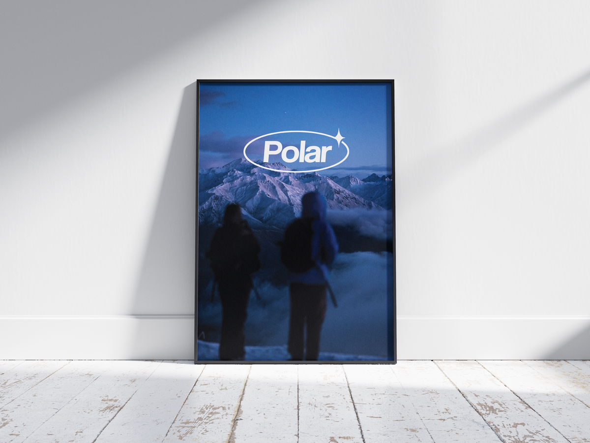 Snowy Mountain Print