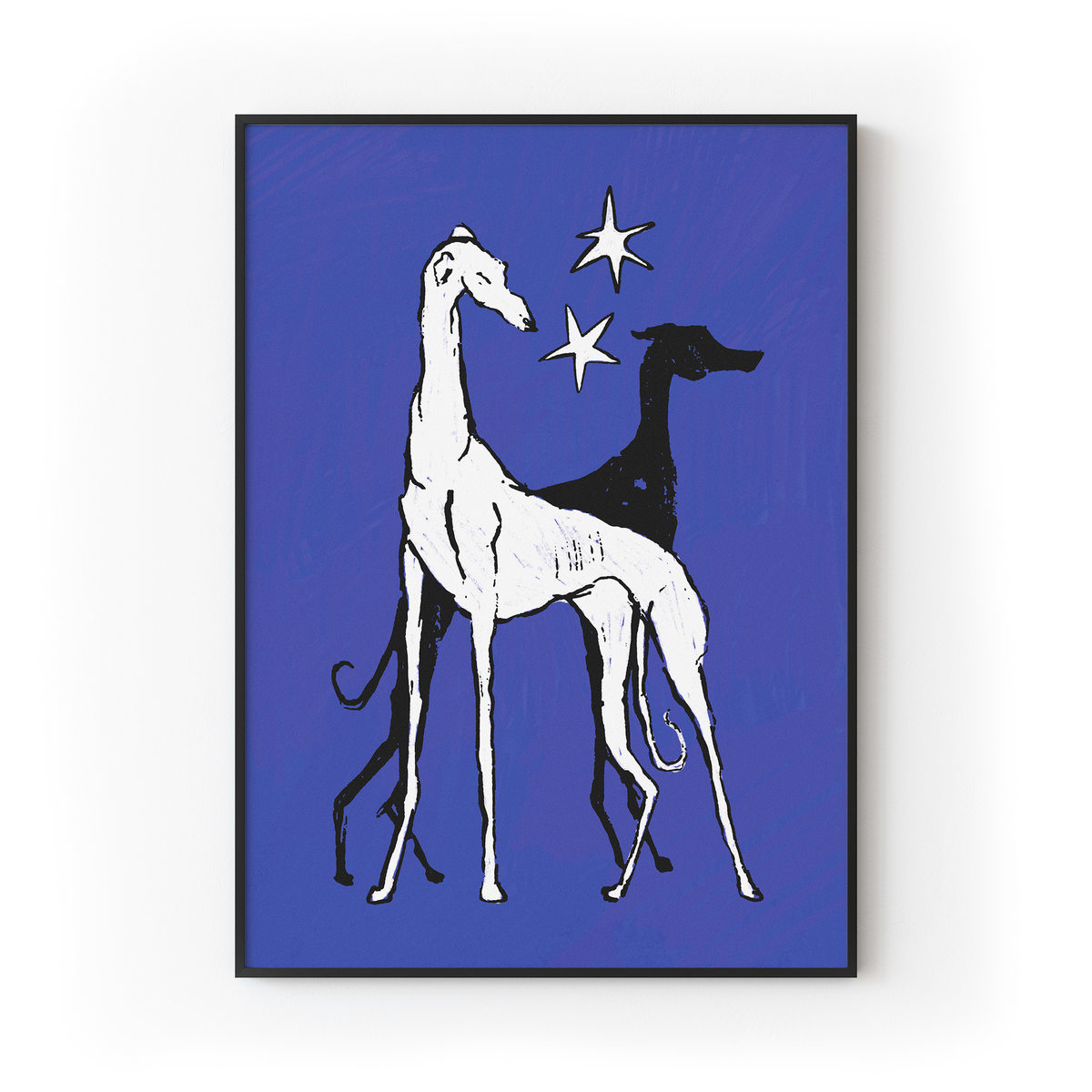 Star Dog Print